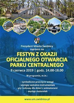 Zapraszamy na festyn do Parku Centralnego