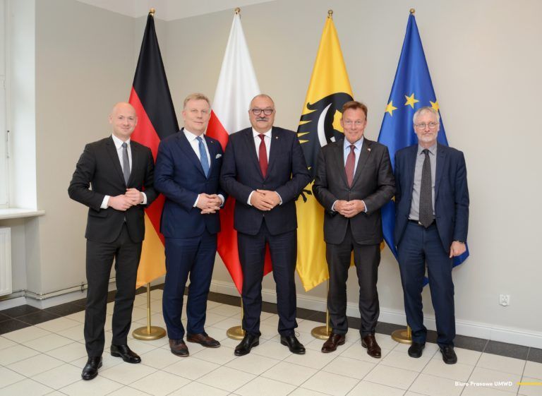 Marszałek Cezary Przybylski spotkał się z wiceprzewodniczącym Bundestagu