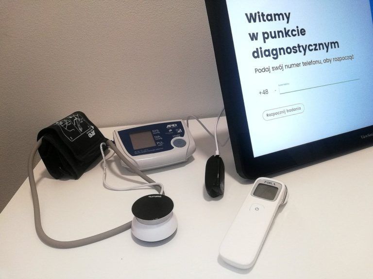 Samoobsługowy Punkt Diagnostyczny dla uczestników Klubu Seniora