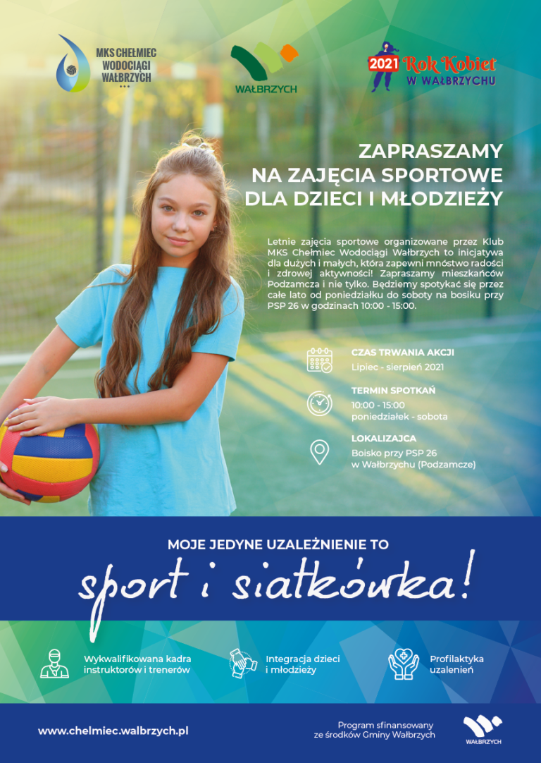Zajęcia dla dzieci i młodzieży – Moje jedyne uzależnienie to sport i siatkówka!