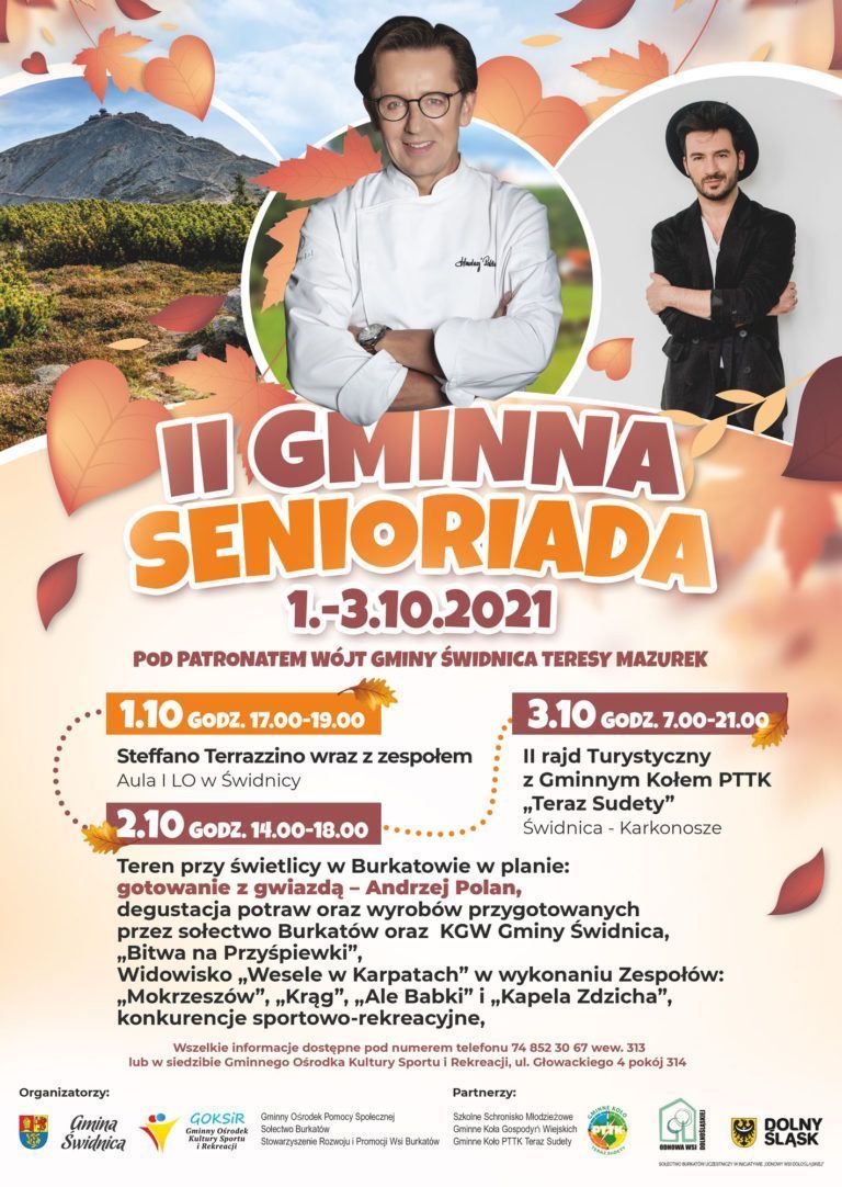 Seniorzy w Gminie Świdnica cieszą się jesienią życia