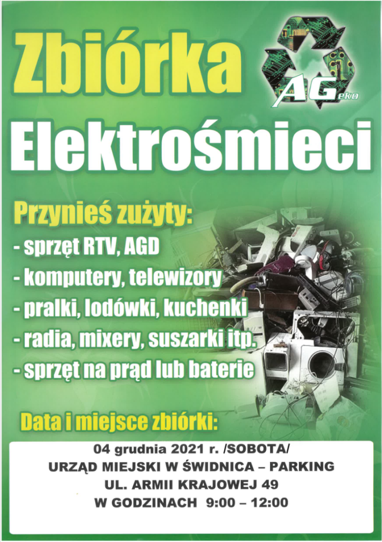 Grudniowa zbiórka elektrośmieci
