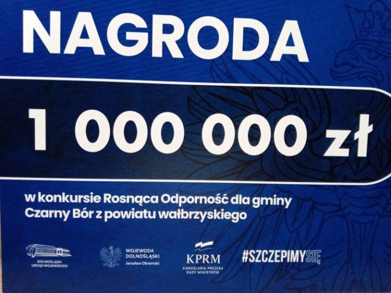 Gmina Czarny Bór nagrodzona