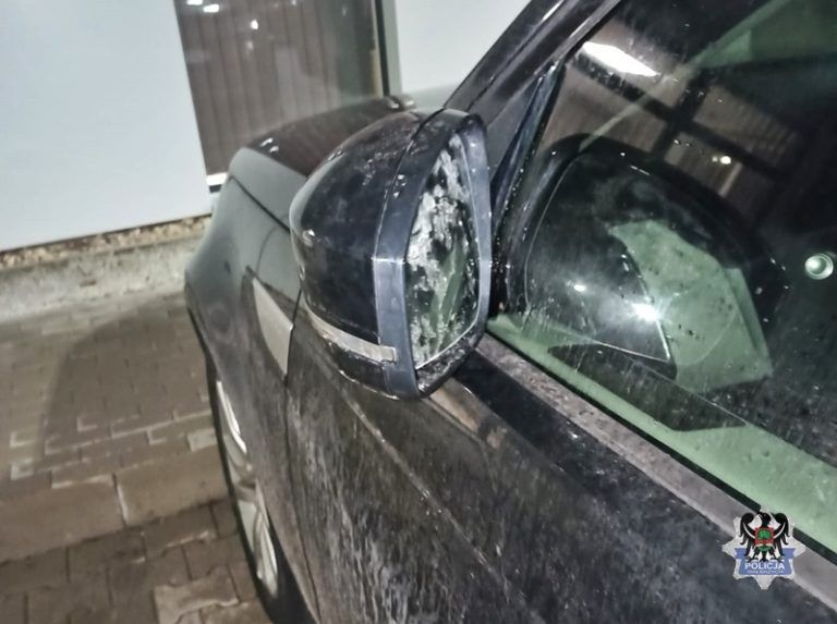 Zniszczył lusterko. Grozi mu 5 lat