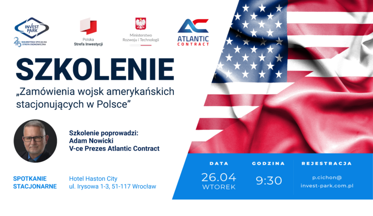 Zostań dostawcą wojsk amerykańskich stacjonujących w Polsce – bezpłatne szkolenie
