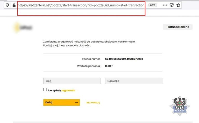 Nie klikaj w link!