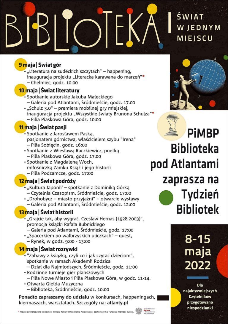 Tydzień Bibliotek:  „Biblioteka – świat w jednym miejscu”