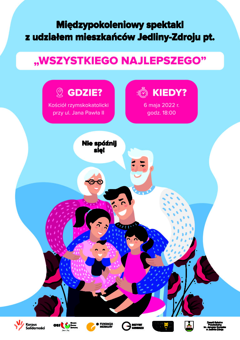 Międzypokoleniowy spektakl „Wszystkiego najlepszego”