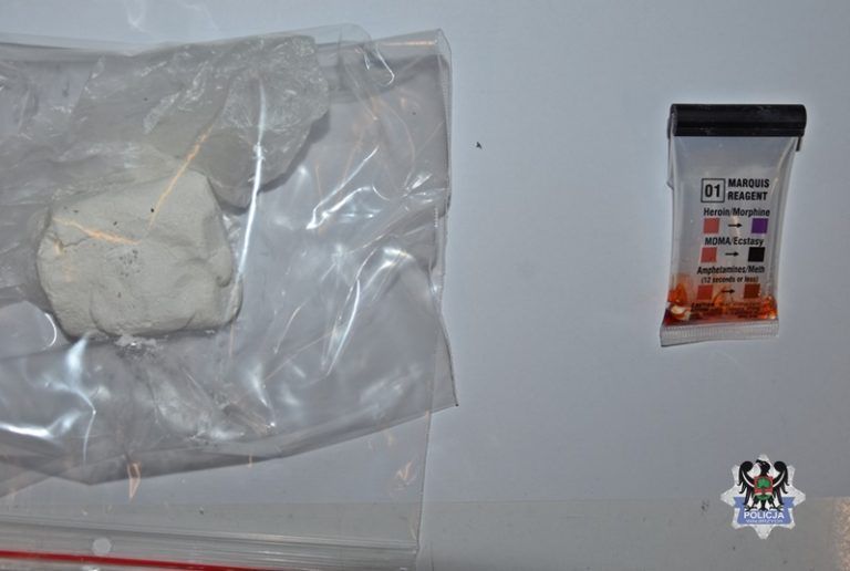 Znaleźli 220 porcji środków psychotropowych