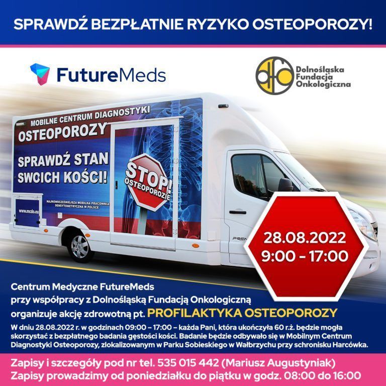 Sprawdź bezpłatnie ryzyko osteoporozy!
