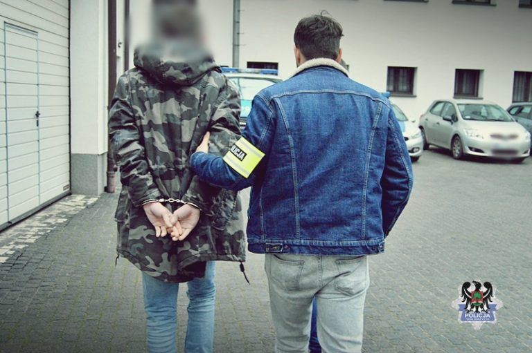 AGRESORA ZATRZYMAŁ WAŁBRZYSKI POLICJANT
