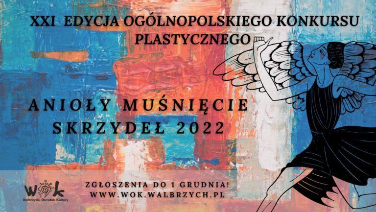 Anioły znów przylecą do Wałbrzyskiego Ośrodka Kultury. Trwa ogólnopolski konkurs „Anioły – muśnięcie skrzydeł”