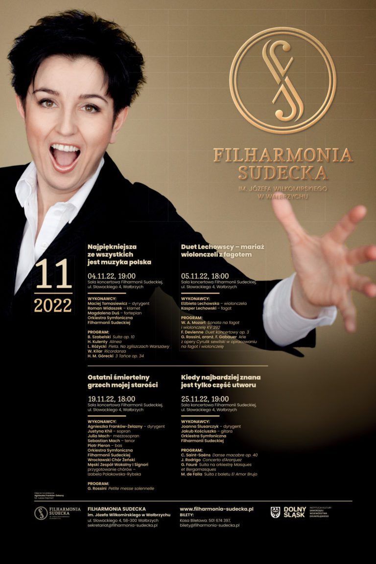 Listopad w Filharmonii Sudeckiej