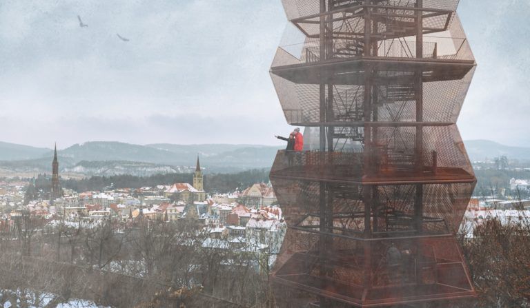 Wieża widokowa w Parku Sobieskiego