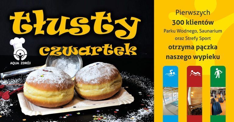 Pączki w Aqua na tłusty czwartek
