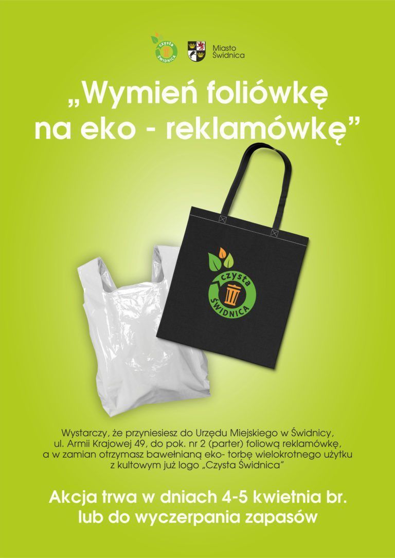 Wymień foliówkę na eko-reklamówkę