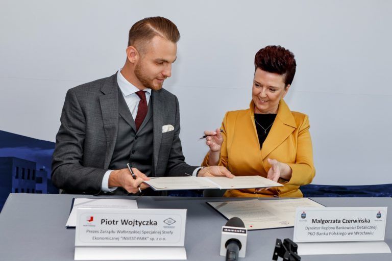 Wałbrzyska Specjalna Strefa Ekonomiczna rozpoczyna współpracę z PKO Bank Polski