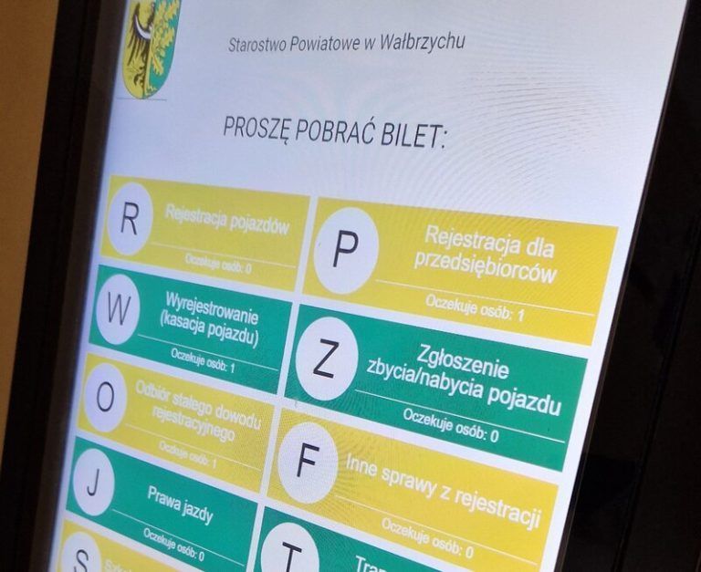 Kolejkomat w Wydziale Komunikacji i Transportu
