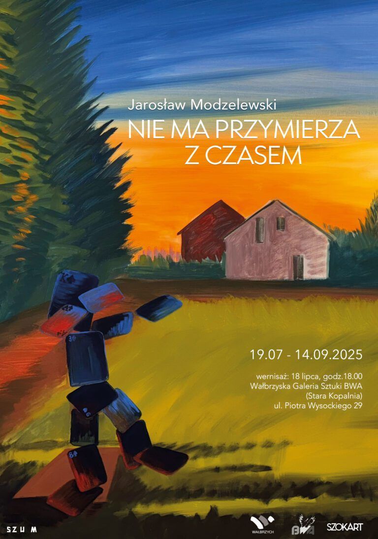 „Nie ma przymierza z czasem” – wernisaż Jarosława Modzelewskiego