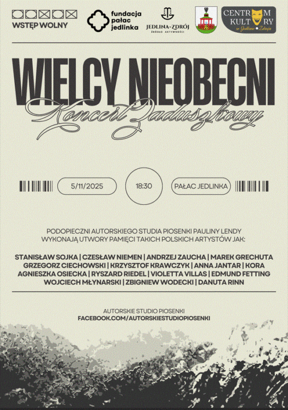 KONCERT ZADUSZKOWY „Wielcy Nieobecni”