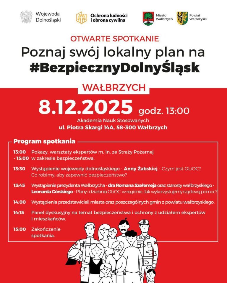 „Poznaj swój lokalny plan na #BezpiecznyDolnyŚląsk”