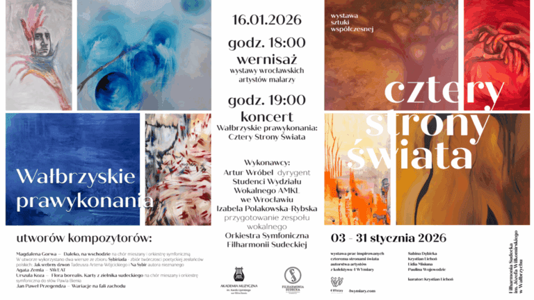 Cztery Strony Świata – wałbrzyskie prawykonania po raz kolejny na filharmonicznej scenie