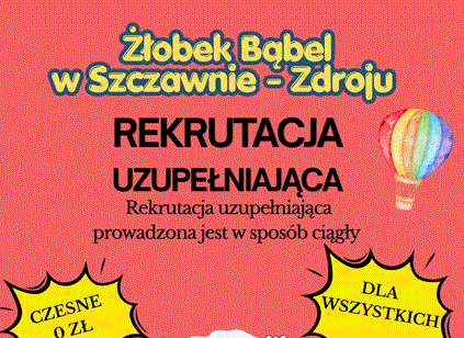 Wkrótce otwarcie nowego Żłobka w Szczawnie-Zdroju!