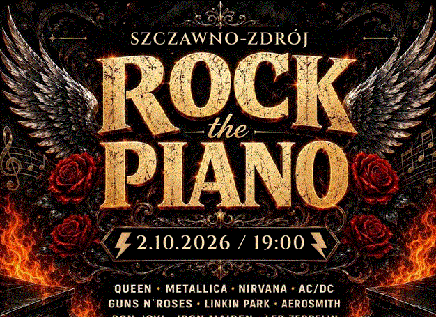 ROCK the PIANO Koncert – Teatr Zdrojowy, Szczawno-Zdrój